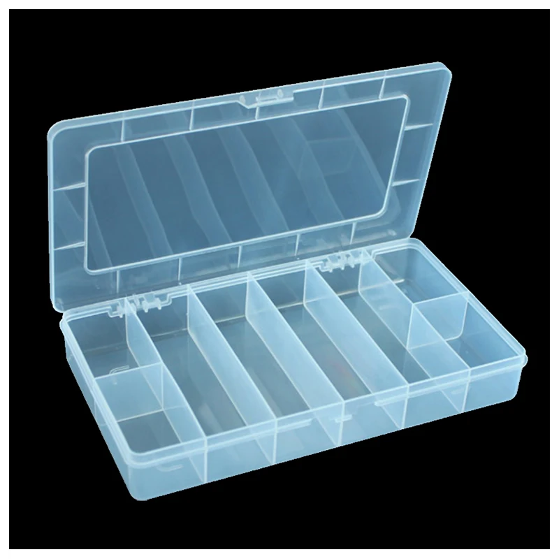 

Plastic 8 Compartments Multifunctional Electronics Tool Parts Gadgets Storage Box Case Organizer Container Divider Craft Beads