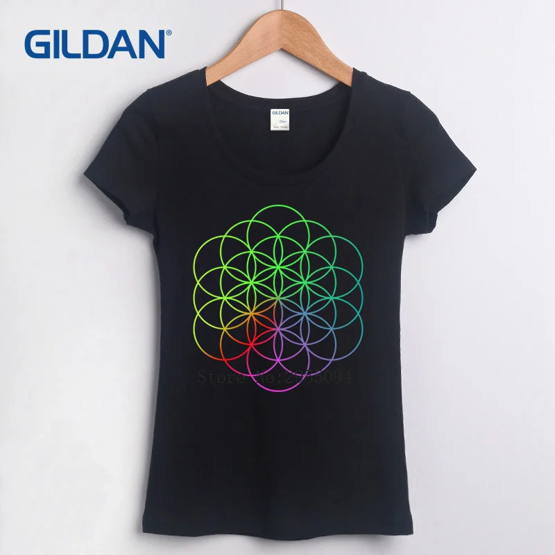 

Coldplay World Tour Dates New Metal Rock 2018 T-Shirt for Womens Cotton My Tee Shirt Uniform