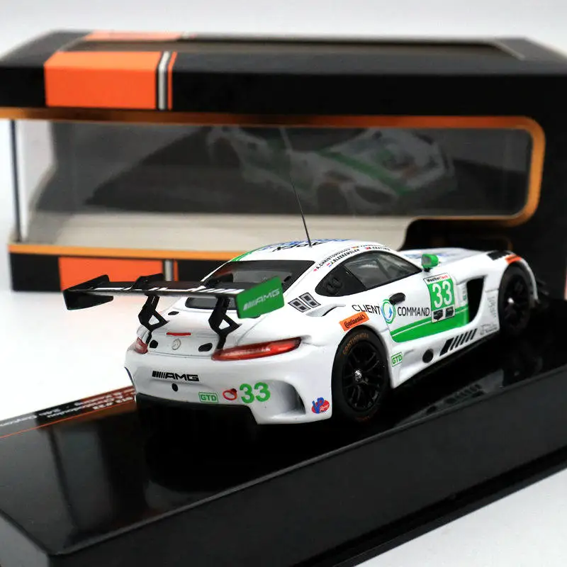 IXO 1:43 Mercedes AMG GT3#33 24 часа в сутки Daytona GTM108 Ограниченная серия коллекции