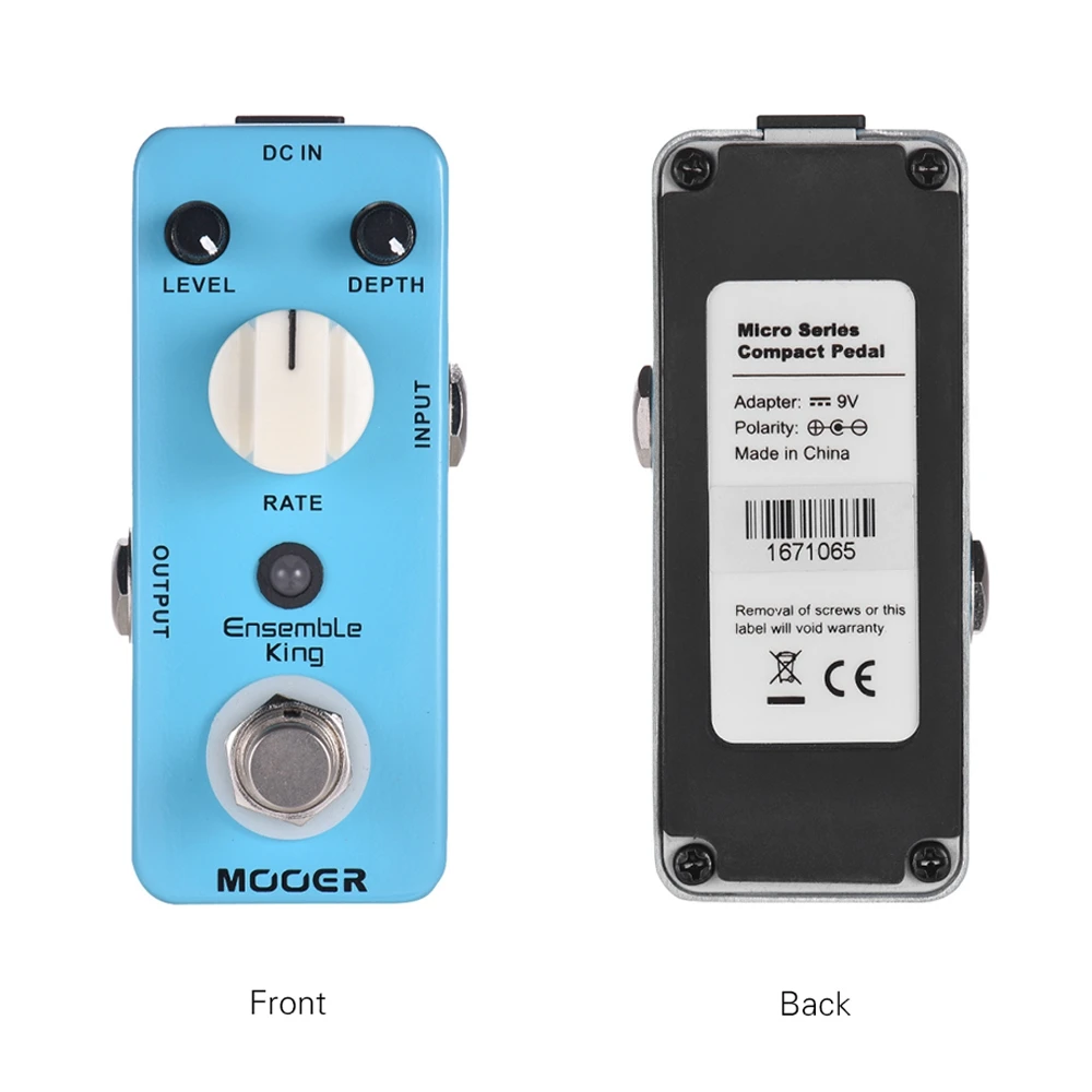 MOOER Ensemble King аналоговый хоровой гитарный эффект педаль настоящий обход