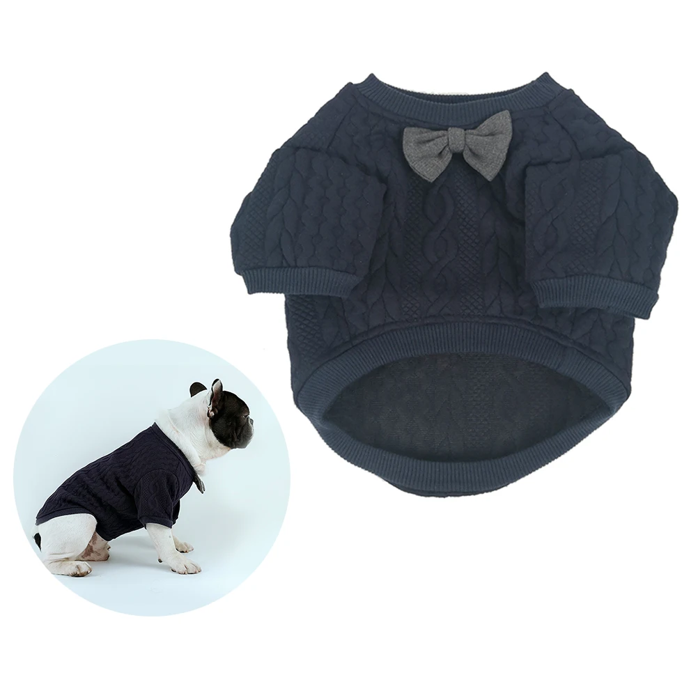 

1Pc Fashion Creative Comfortable Warm Bowknot Sweater Pet Christmas Clothes Dog Clothes Dogs Puppy Clothing