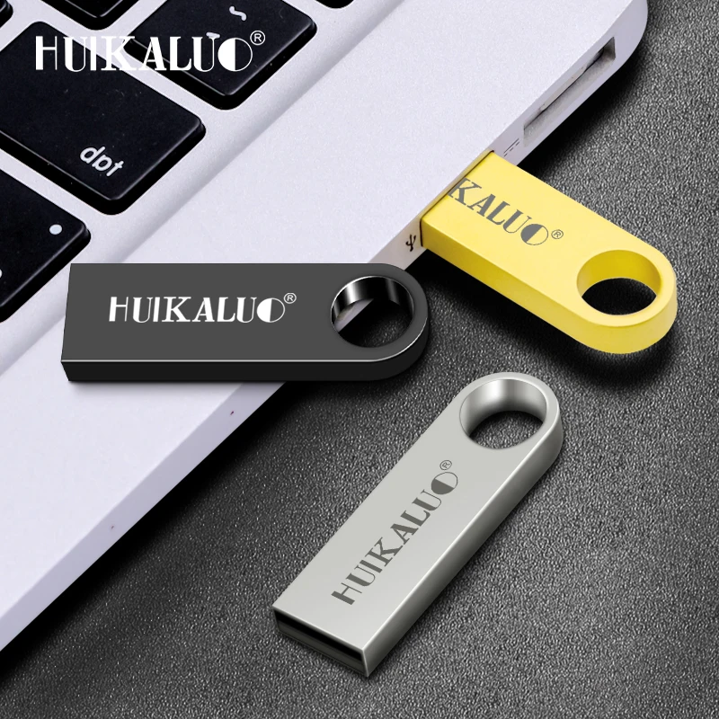 Huikaluo Новый предлагает металлический USB флэш накопитель высокоскоростной