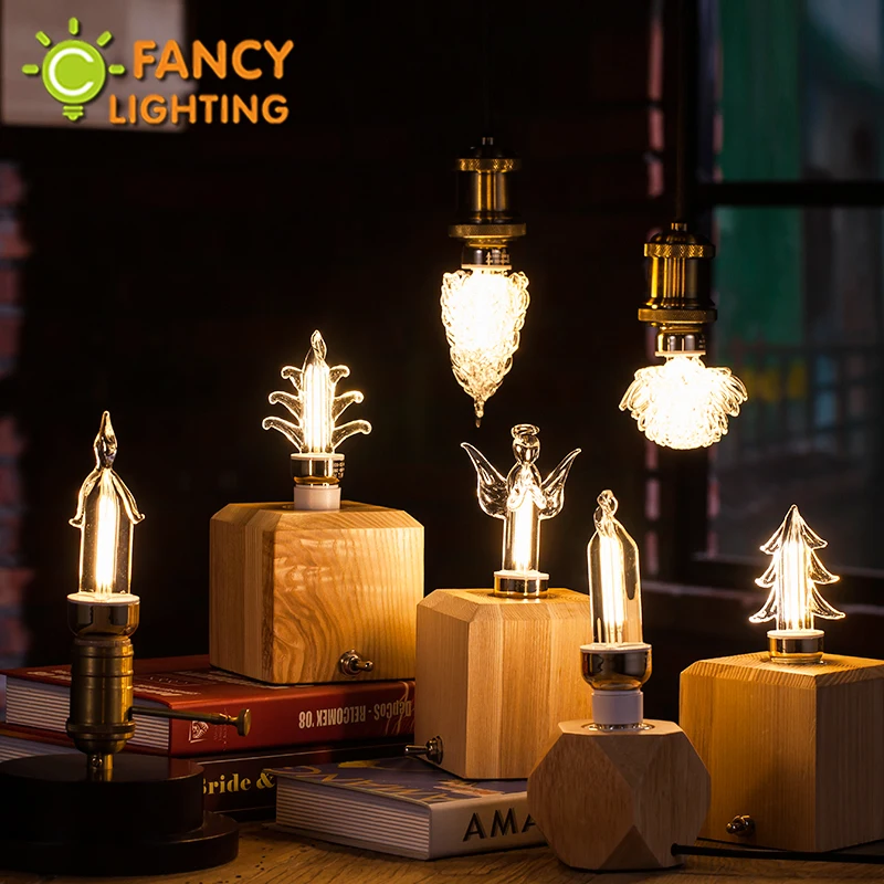 E14 Led Light Creative Bulb For Chandelier 3w 220v E27 Decorative