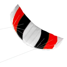 Новинка 140x55 см/5" x 21" бескаркасные мягкие двойные линии Детские Игрушки Летающий открытый воздушный змей огромный парашют Спорт Пляж воздушный змей в подарок