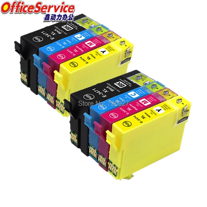 T3471 T3472 T3473 T3475 34XL Compatible Ink Cartridge For EPSON WorkForce  Pro WF 3720 WF 3725 printer|Ink Cartridges| - AliExpress