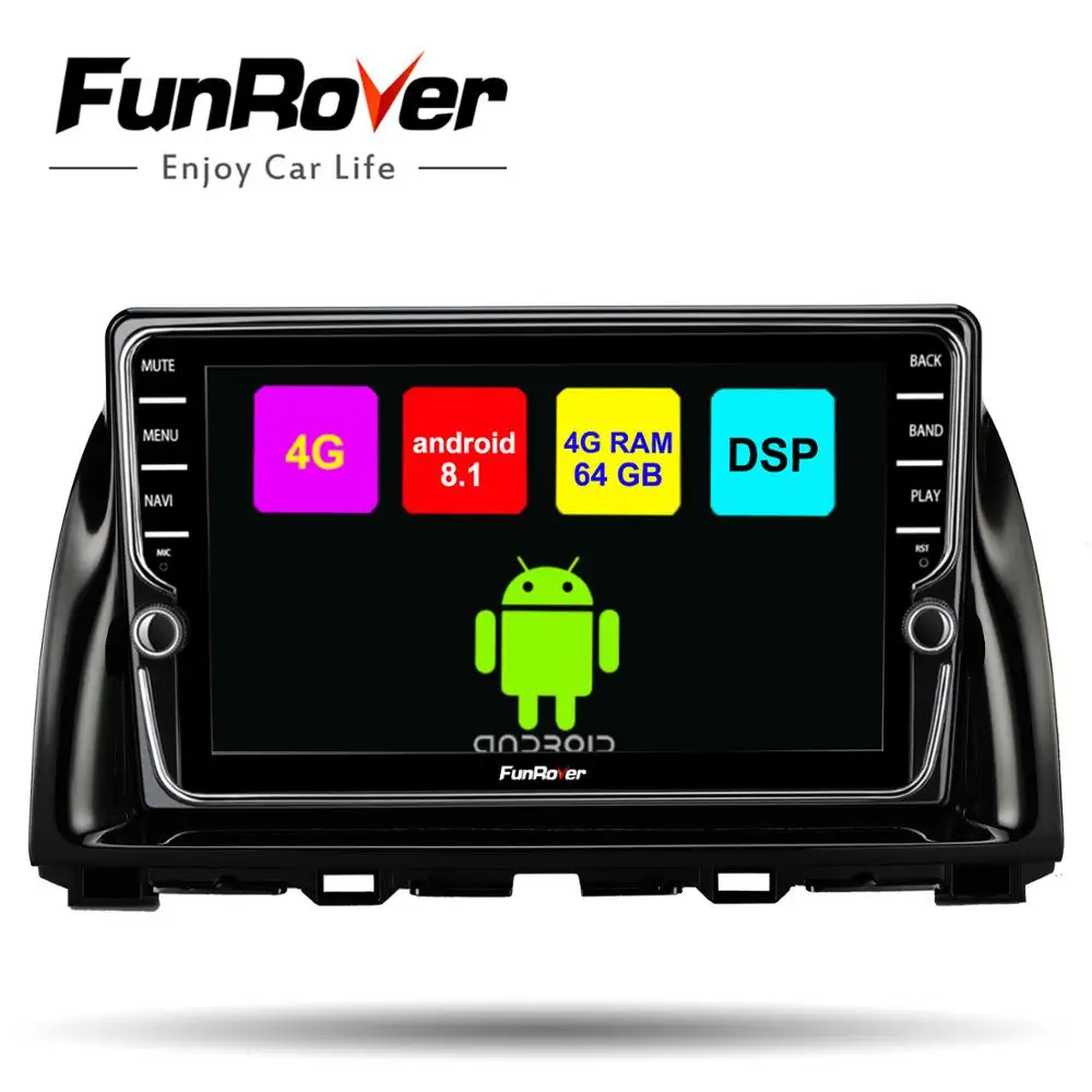 

Funrover 2 din 8 core android 8.1 Car dvd multimedia player for Mazda CX-5 2013-2016 car radio stereo gps navigation DSP wifi BT