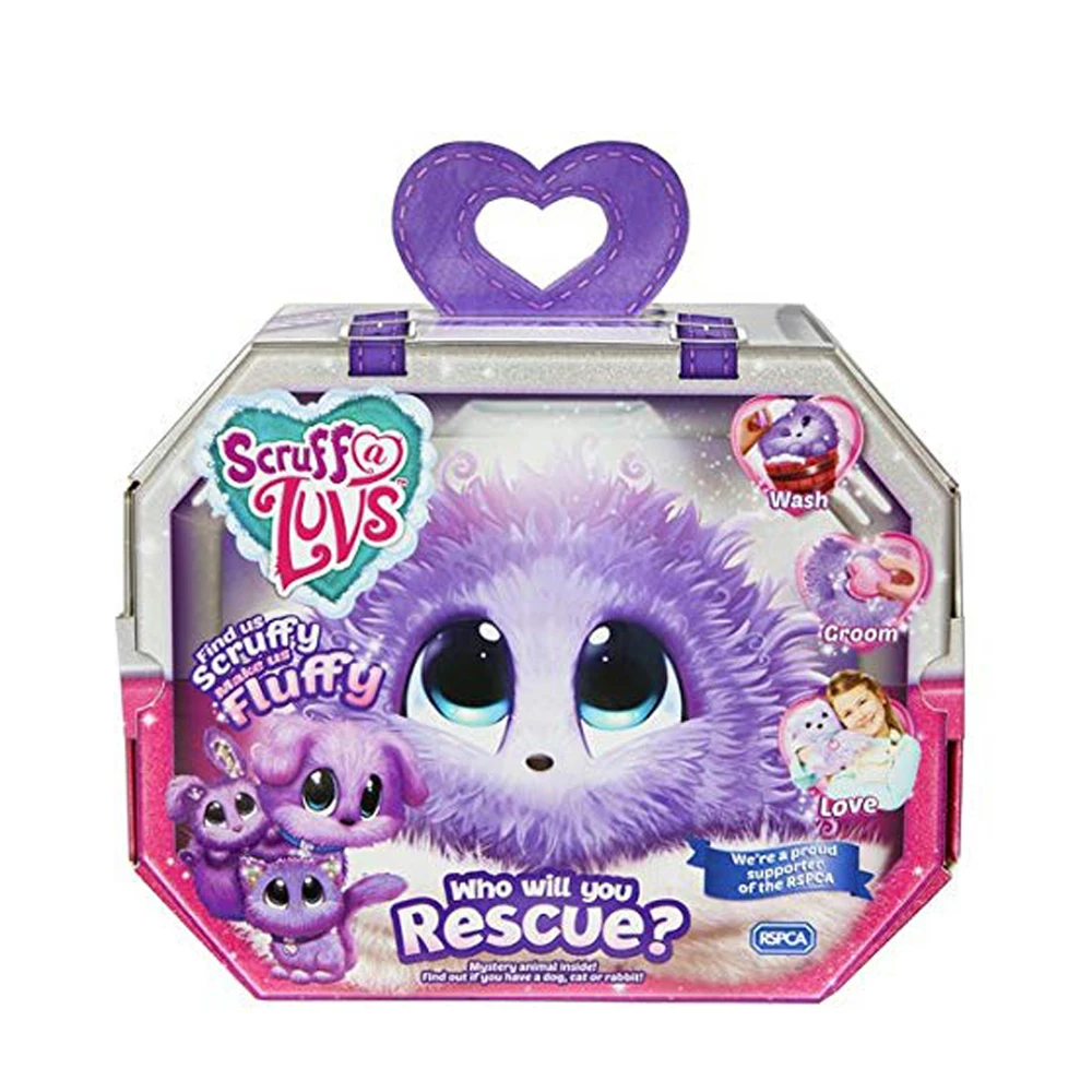 

Soft Toys Animals Little Live Pets Pet Toy Scruff-A-Luvs Mystery Box Rescue Pet Jouet Enfant Toys For Children