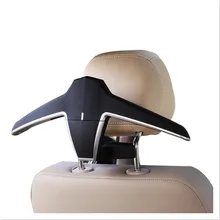 Auto Cremagliera Sedia Gancio Auto Interni Coat Hanger Auto ABS Sedile Posteriore Vestiti Clip di Rivestimento del Vestito Gancio di Slittamento
