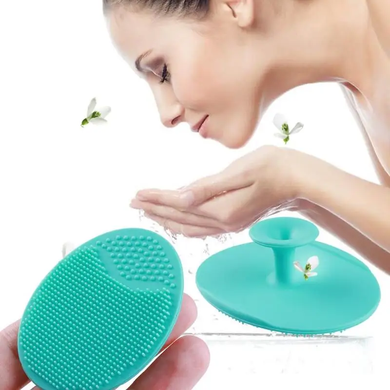 

8pcs Silicone Facial Cleansing Brush Face Washing Skin Blackhead Removal Pore Cleanser Brushes Free Shipping
