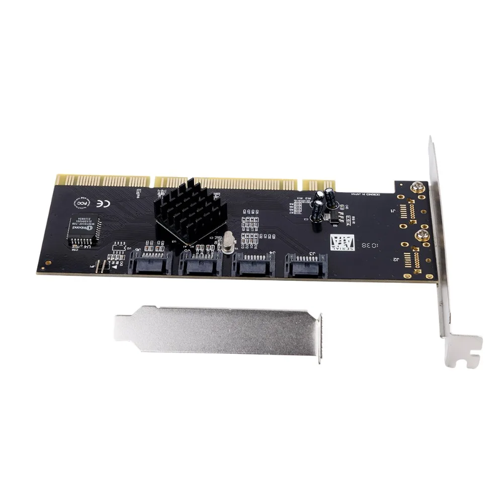 Orico 4 порта Sata 2,0 Pci-E к Usb3.0 экспресс-карта расширения Usb 3,0 3 ГБ/сек. скорость Pcie адаптер кремния 3124 чип для настольных ПК