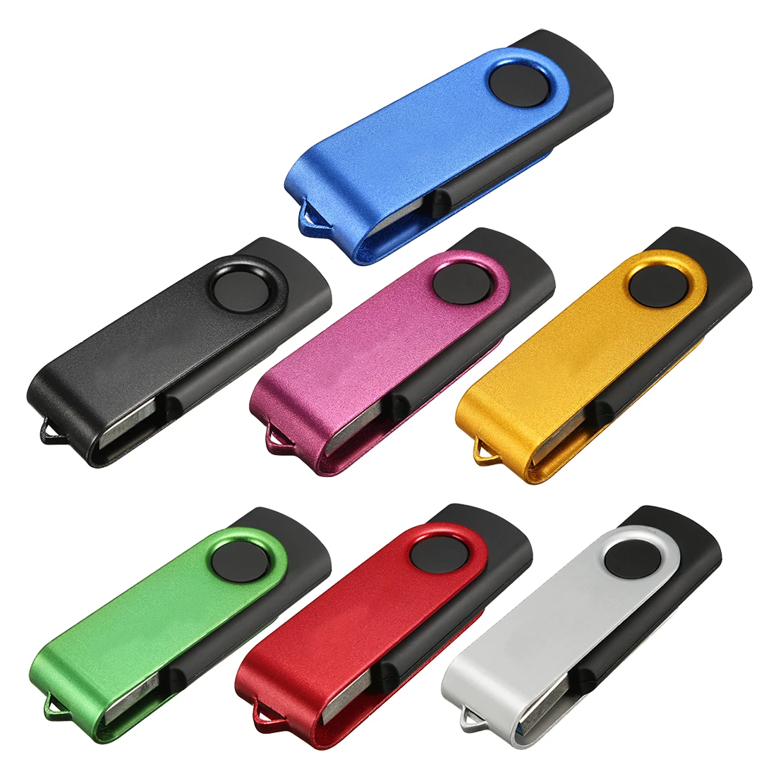 

1GB USB 2.0 Bright Flash Drive Memory Stick Data Storage Thumb Gift