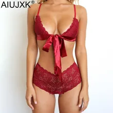 Женское сексуальное нижнее белье, кружевной бандаж, пуш-ап, искусственный шелк, комплект с бюстгальтером, красное, черное, белое нижнее белье, женский бюстгальтер и трусики, сетчатый дышащий костюм