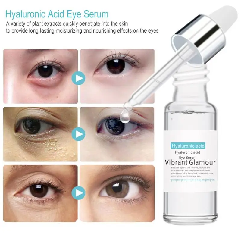 

VIBRANT GLAMOUR 1 bottle Eye Serum Liquid Vial Essence Anti-Aging Anti-Wrinkle Wrinkle Dark Circles Skin Care