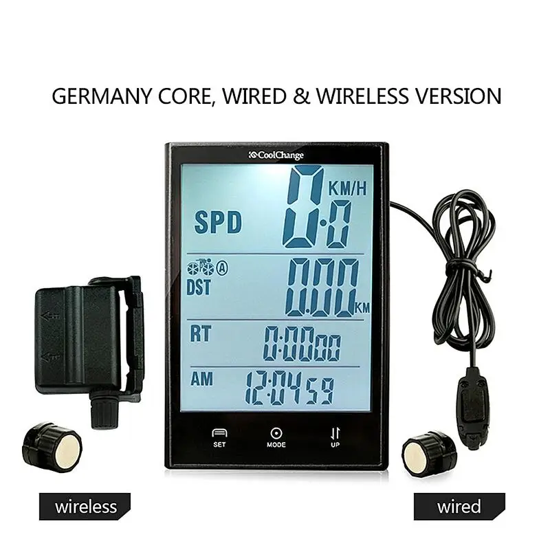 

Bicycle Speedometer Speed Meter Wireless Cycling Computer Mountain Bike Odometer Cycling Equipment Accessories Waterproof