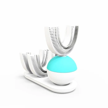 

Top Sale 360 degree automatic intelligent packaged lazy toothbrush electric rapid cleaning sonic whitening rechargeable toothb