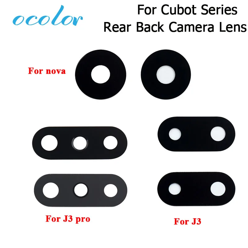 ocolor For Cubot J3 J3 Pro Rear Camera Lens Glass Cover