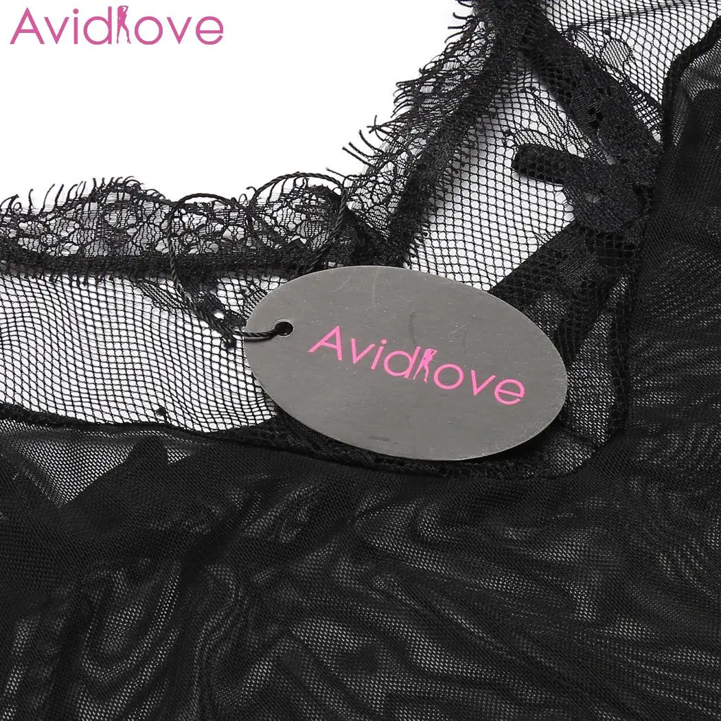 Avidlove кружевное сексуальное нижнее белье Babydoll женский пояс с v образным вырезом