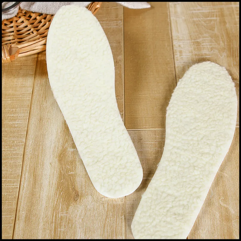

Warm Winter Men And Women Cold-proof Wool Down Insole Bamboo Charcoal Deodorization Sweat Increase Down Thickening Hair Insole