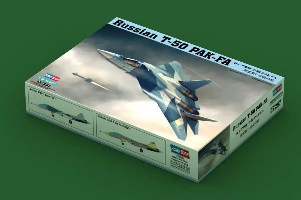 Hobbyboss 87257 1/72 русский T-50 PAK-FA модель комплект