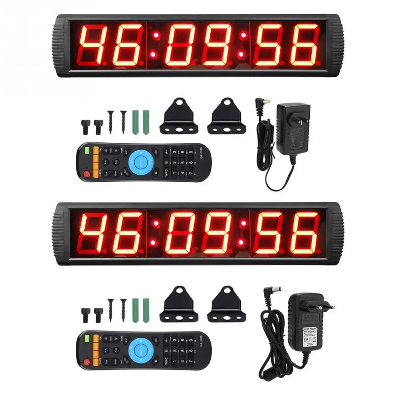

4 Multifunctional Dimmable Desk Clock Digital LED Desk Clock Studio