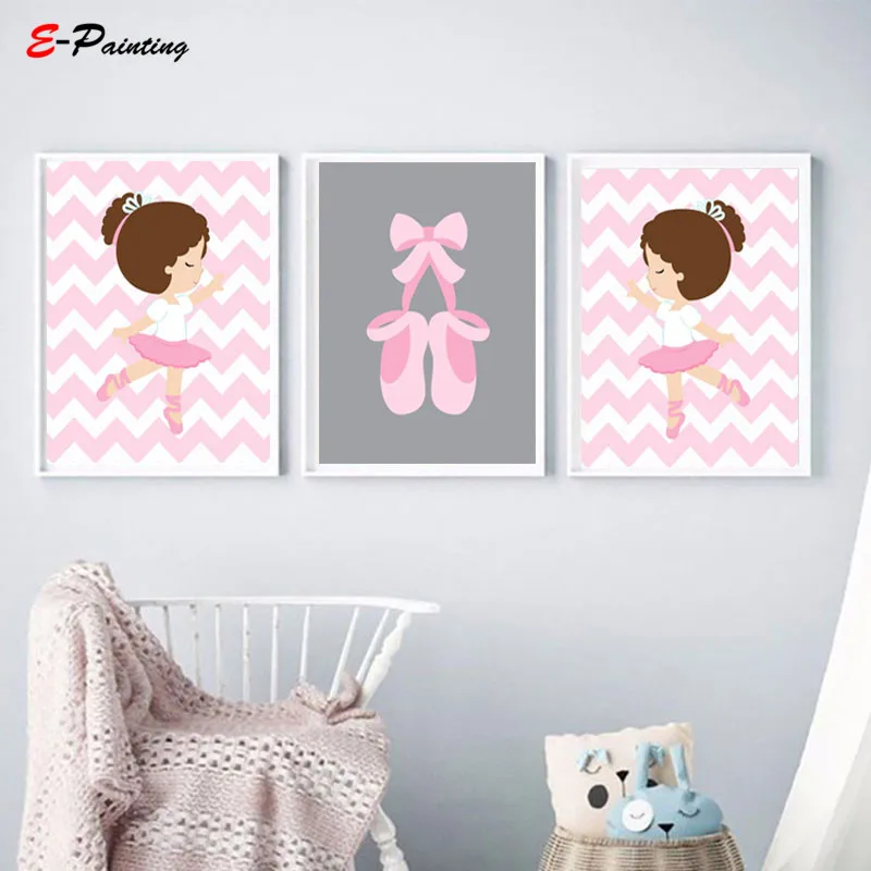 baby girl nursery canvas