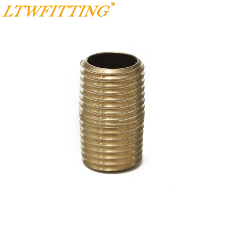 LTWFITTING латунные трубы закрывают фитинг для сосков 1/4 &quotМужской NPT x Close|nipple fittings|nipple