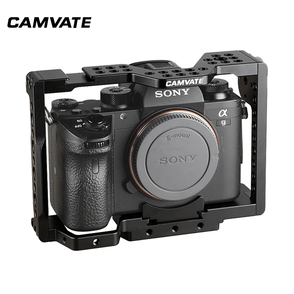 Камера CAMVATE с быстросъемным креплением ARCA & RRI Rosette NATO Rail для Sony a7 II/a7R II/a7S II/a7 III/ a9