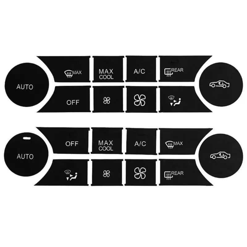 

Decorative Sticker for Mercedes-Benz AC Button Maintenance Toolkit Decorative Dash Repair Decal Replacement
