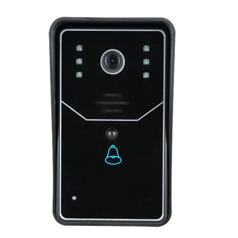 

Touch Key WiFi Doorbell Wireless Video Door Phone Home Intercom System IR RFID Camera EU Plug
