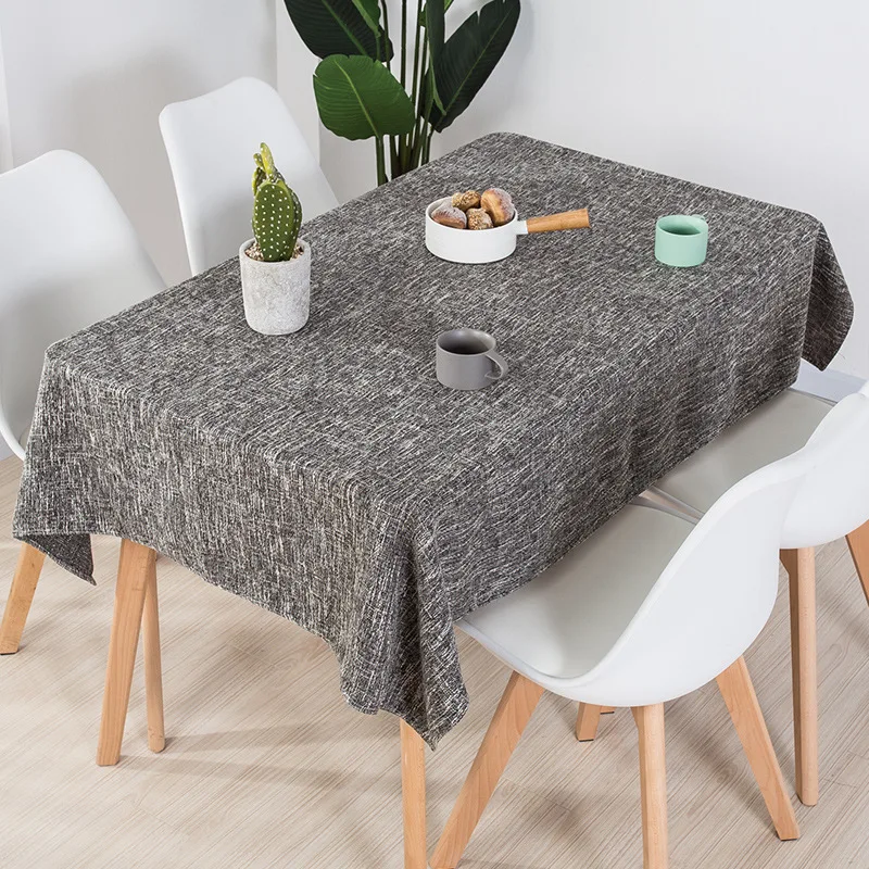 

YRYIE Decorative Home Kitchen Table Cloth Rectangular Europe Cotton Linen Tablecloth For Coffee Table Dinner Decoration