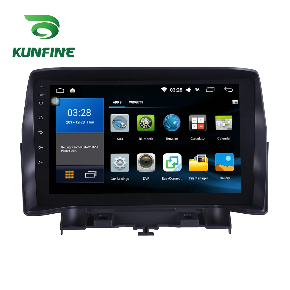 Восьмиядерный 1024*600 Android 8 1 автомобильный DVD GPS навигационный плеер Deckless стерео для