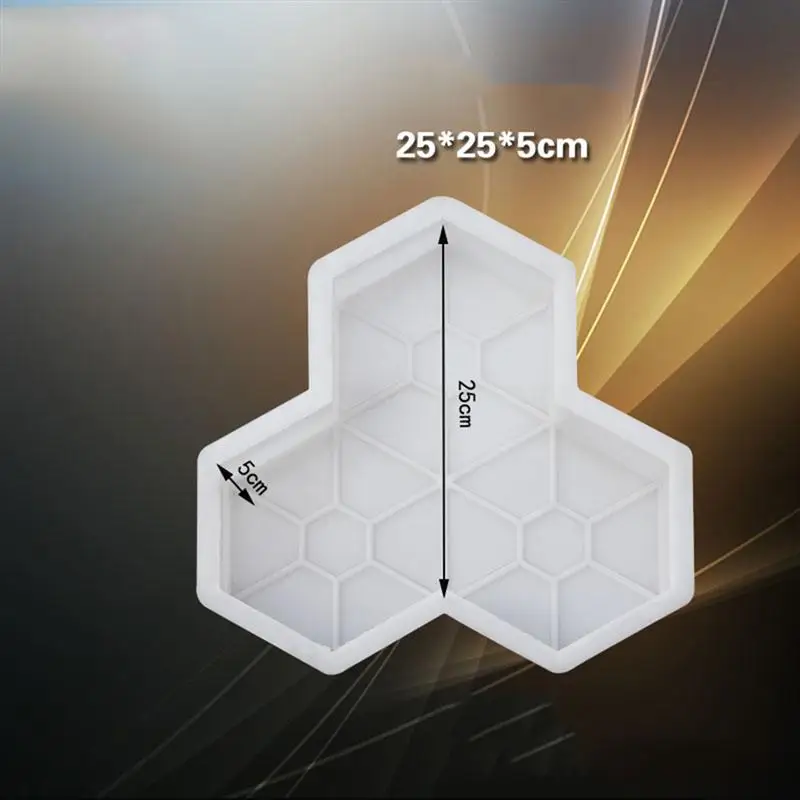 

1Pcs Path Mold Maple Leaf Concrete Manually Plastic Stepping Stone Paving Molds For Pavement Courtyards Square