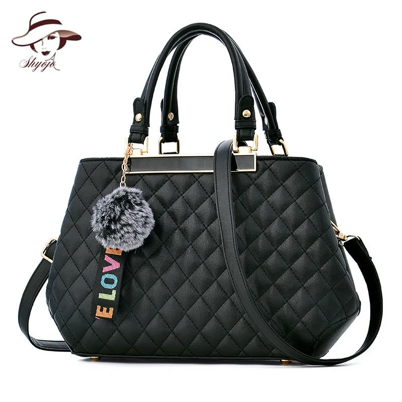 

2019 Autumn ball New Pattern Middle Age Woman Woman Bag Hand Shoulder Bag Fashion Ladies Handbags Comutter Totes Classic OL Bags