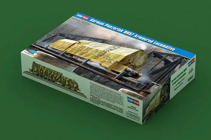 Модель Hobbyboss 1/72 82922 немецкий локомотив BR57 бронированный|Наборы для сборки