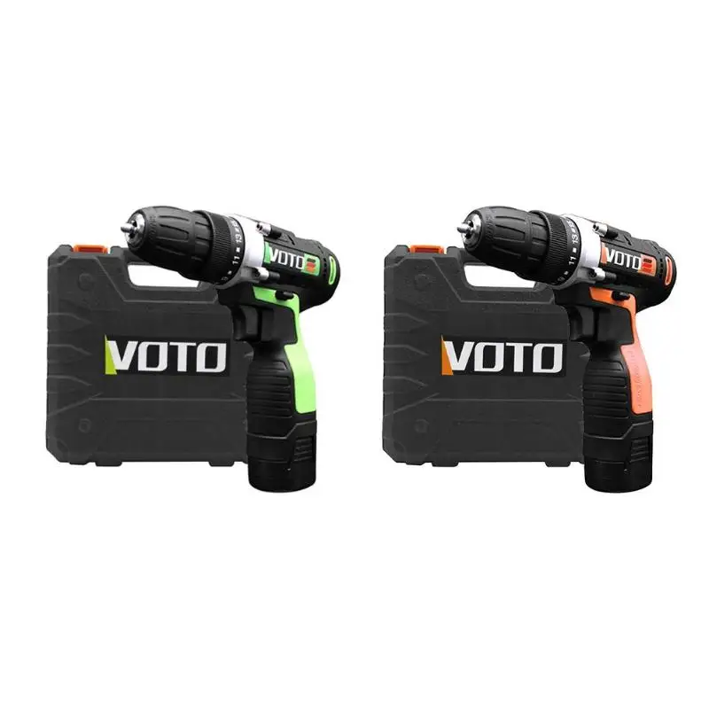 

VOTO VT202 16.8V 2-Speed Rechargeable Cordless Electric Screwdriver Drill