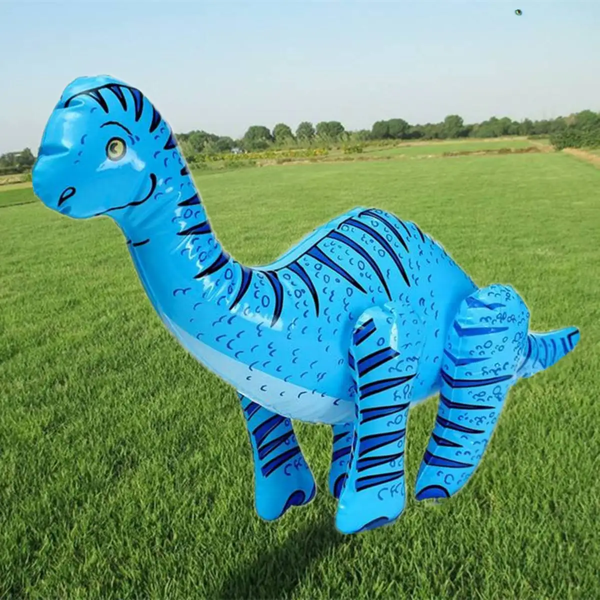 

PVC Inflatable Brachiosaurus Dinosaur Model Toy Stage Props Theme Party Supplies Lightweight Outdoor Toy or Decoration 77x40cm