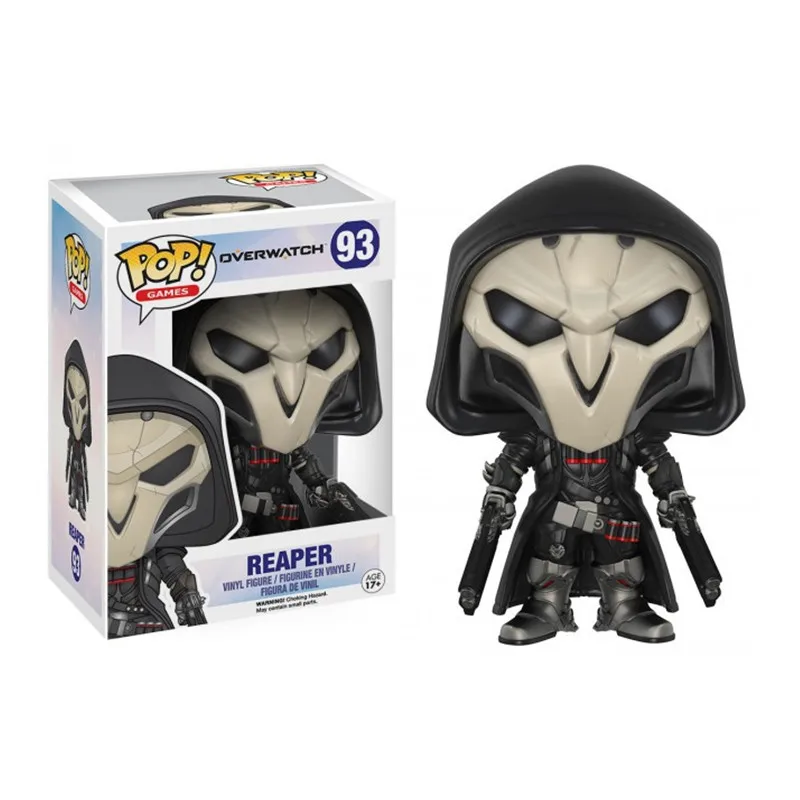 Популярная игра Funko Pop OW Rye Pioneer Vanguard #93 жнец смерти #92 трассировщик #97 Winston Widowmaker