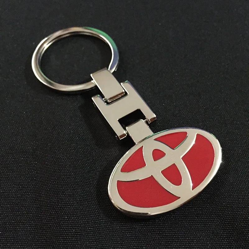 

2019 Suitable For Toyota Car Accessories Keychain Reiz Camry Corolla RAV4 Highlander Ralink Key Chain Key Ring Car Key Buckle