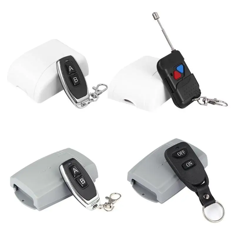 

433MHz DC12V-48V Two Way Wireless Remote Control Switch Intelligent Induction Receiver Transmitter Door/Lamp Control System