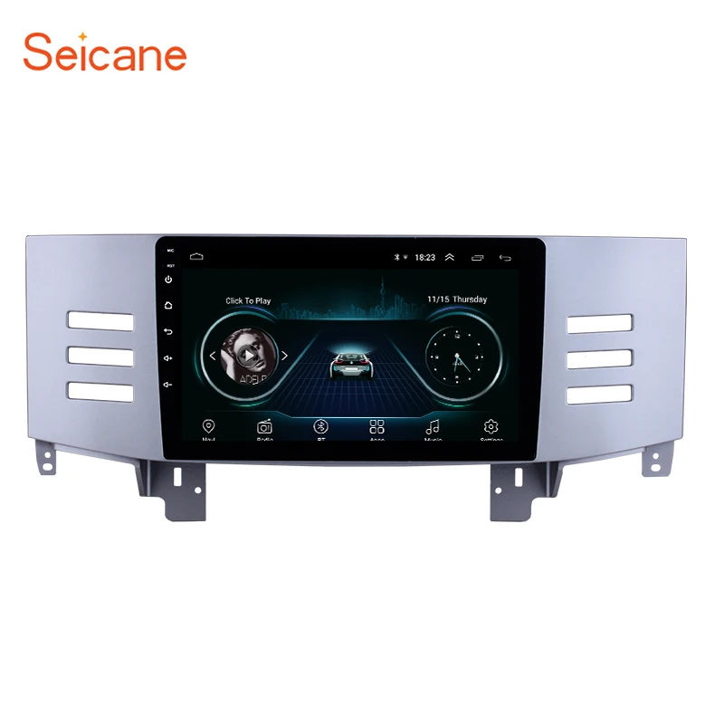 Seicane 9 &quotAndroid 8 1 для 2005 2009 Toyota Old REIZ HD сенсорный экран GPS навигационная система