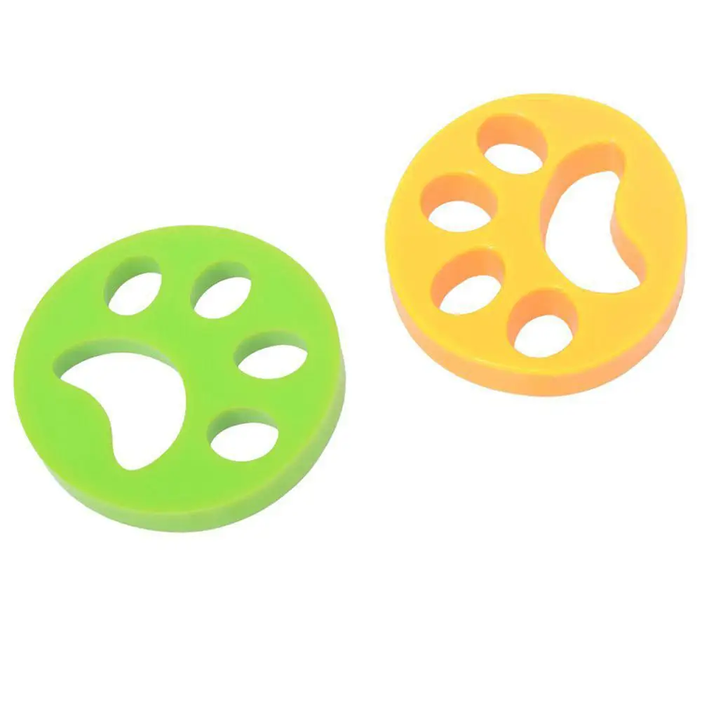

2 PCS Laundry Pet Hair Remover Washing Machine Clothing Hair Skin Lint Debris Removal Pet Hair Cleaning Ball Sticky Hair Tool