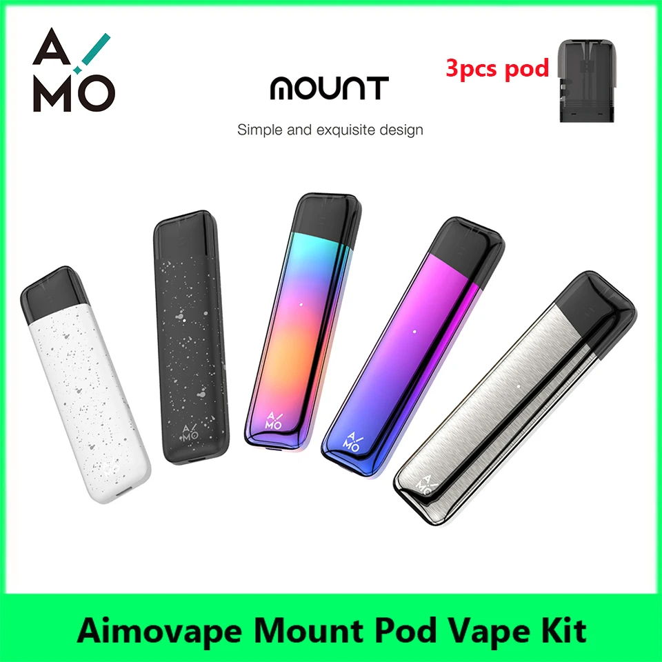 Электронная сигарета оригинал OVNS Aimovape крепление Pod Vape комплект испаритель 400 мАч