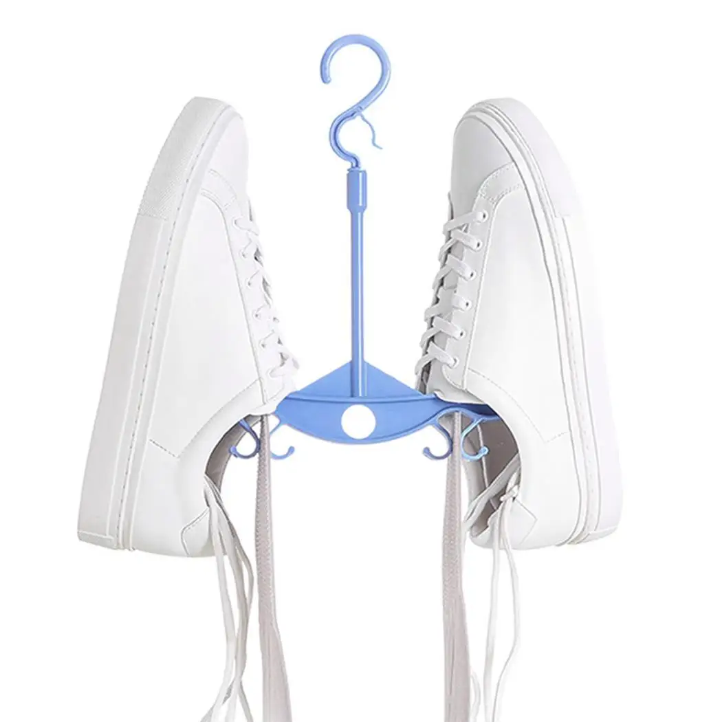 Balcony Insoles Solid Drying Rack Balcony Hanging Organizer Shoes 1 Hanger Holder Shoes etc Outdoor Piece Laundry Home