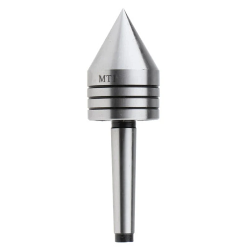 

1pc 120mm Live Tailstock Center Heavy Duty Steel MT1 Rotary Live Center 60 Degree Point High Speed Turning high quality part