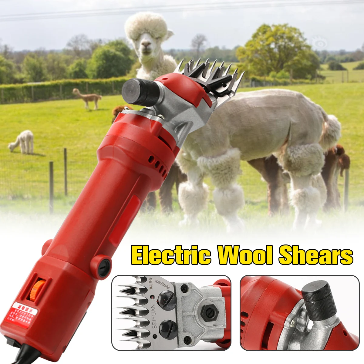 110V/220V 650W Electric Sheep Dog Pet Hair Clipper Animal Shearing