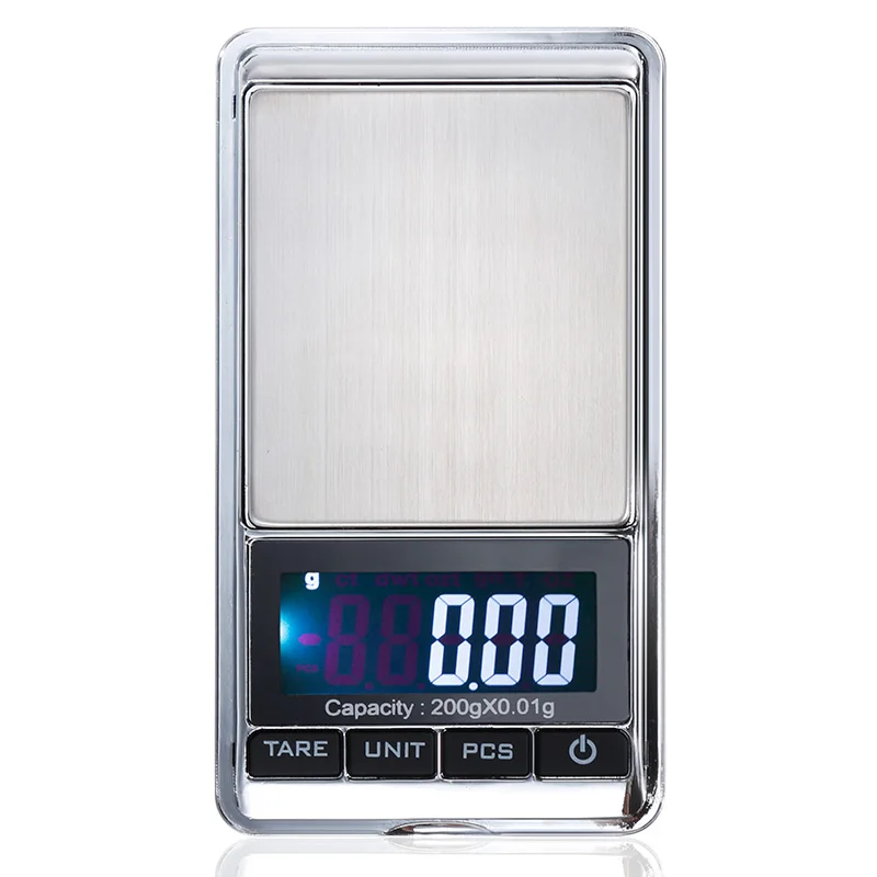 Мини точные цифровые весы 0,01 г 200/300/500g ЖК-дисплей Экран электронный Портативный Карманные ювелирные весы весят Кухня весы