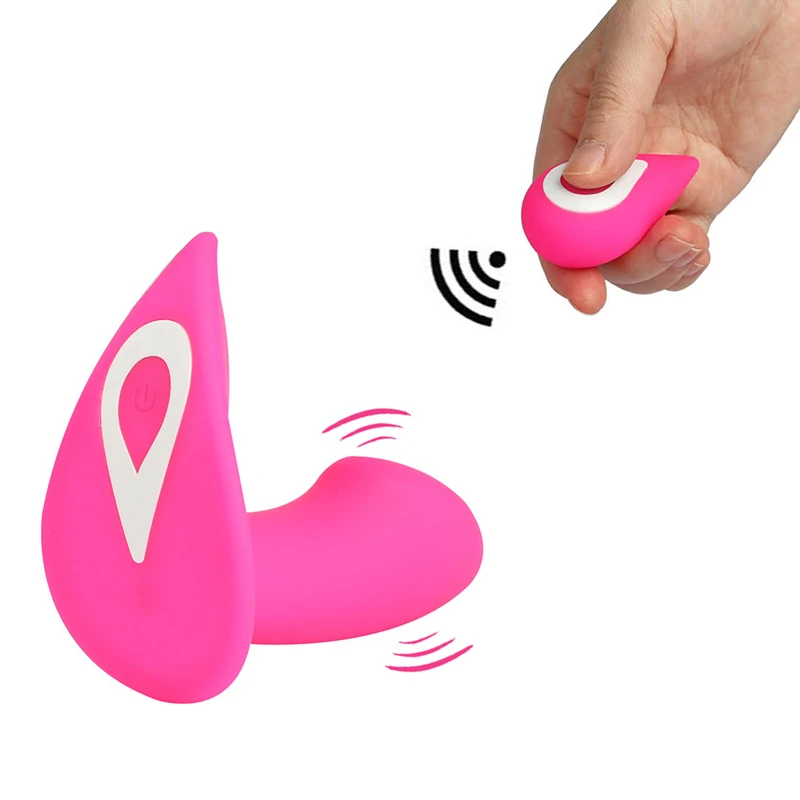 Soft Silicone USB Rechargeable Wearable font b Dildo b font Vibrator Wireless Remote Control Vagina Stimulated