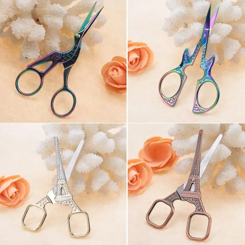 Stainless Steel Vintage Scissors Antique Tower Shears for Tailor Shears Fabric Nail DIY Home Tool Tailor scissor Makeup Tool Kit Stainless Steel Vintage Scissors Antique Tower Shears for Tailor Shears Fabric Nail DIY Home Tool Tailor scissor Makeup Tool Kit