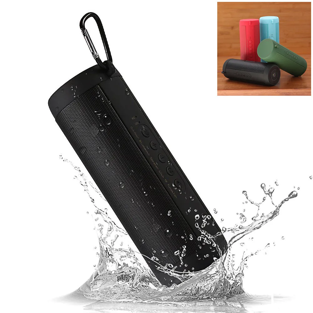 Upgraded Portable Wireless Bluetooth Speaker Super Bass Outdoor Sport Waterproof Double Loudspeakers Support FM Radio Flashlight |
