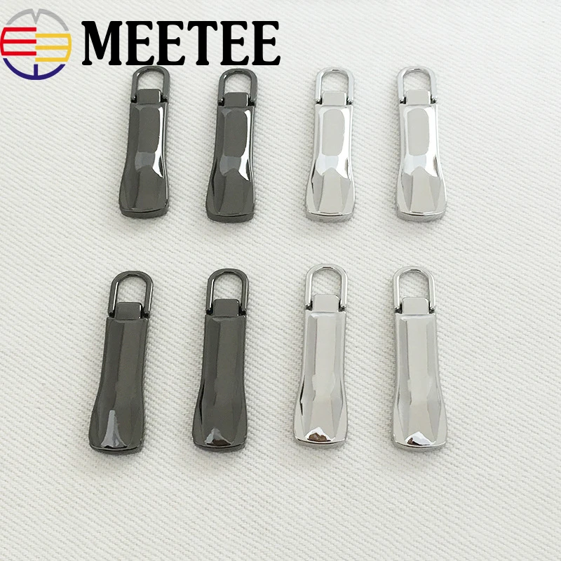 

10pcs Fashion 5# Metal Zipper Pullers Jacket Coat Zipper Repair Kits Zipper Pull For Zipper Slider DIY Sewing Crafts